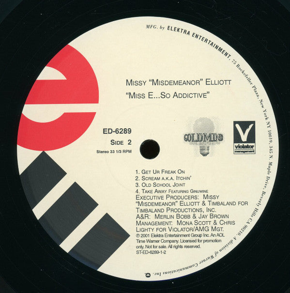 Missy Elliott : Miss E ...So Addictive (2xLP, Album, Promo)