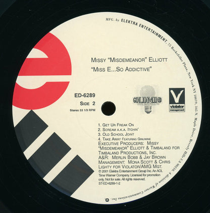 Missy Elliott : Miss E ...So Addictive (2xLP, Album, Promo)