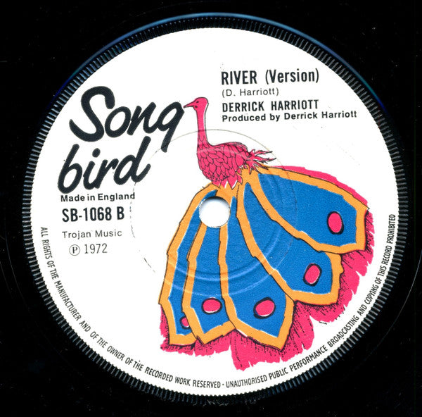 Derrick Harriott : Over The River (7", Single, Sol)