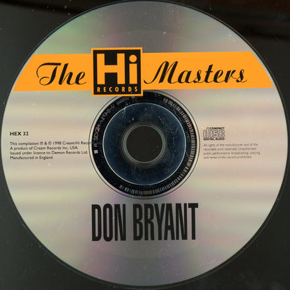 Don Bryant : The Hi Records Masters (CD, Comp)