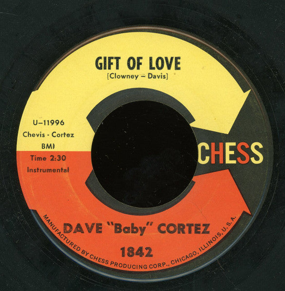 Dave "Baby" Cortez : Tweedlee Dee (7", Single)