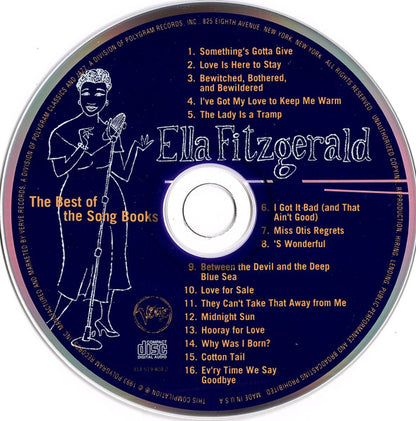 Ella Fitzgerald : The Best Of The Song Books (CD, Comp, Mono, RM, UML)