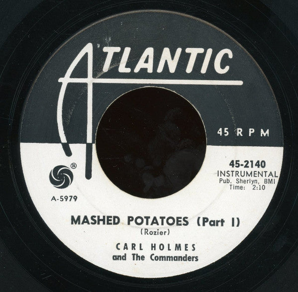 Carl Holmes & The Commanders : Mashed Potatoes (7", Promo)