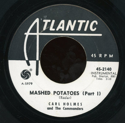 Carl Holmes & The Commanders : Mashed Potatoes (7", Promo)