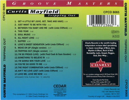 Curtis Mayfield : Tripping Out (CD, Comp)