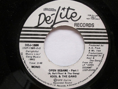 Kool & The Gang : Open Sesame (7", Mono, Promo)