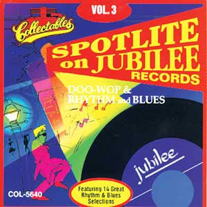 Various : The Spotlite Series Jubilee Records  Volume 3 (CD, Comp, Mono)