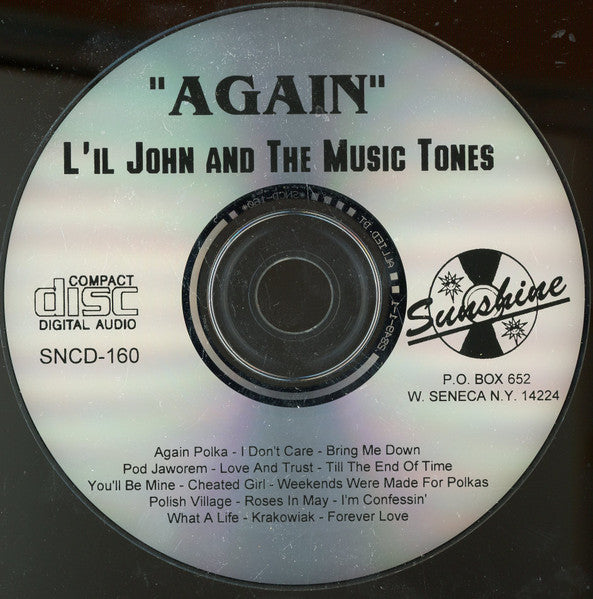 Li'l John and The Music Tones : Again (CD, Album)