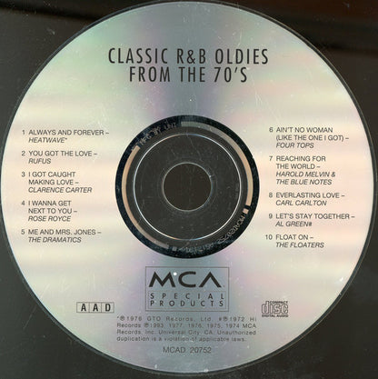 Various : Classic R&B From The 70's (Volume 2) (CD, Comp)