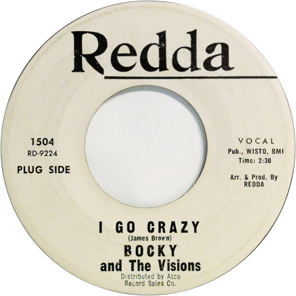Bocky & The Visions : I Go Crazy (7", Single, Promo)