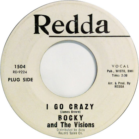 Bocky & The Visions : I Go Crazy (7", Single, Promo)