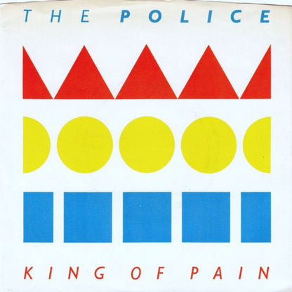 The Police : King Of Pain (7", Single, Styrene, X -)