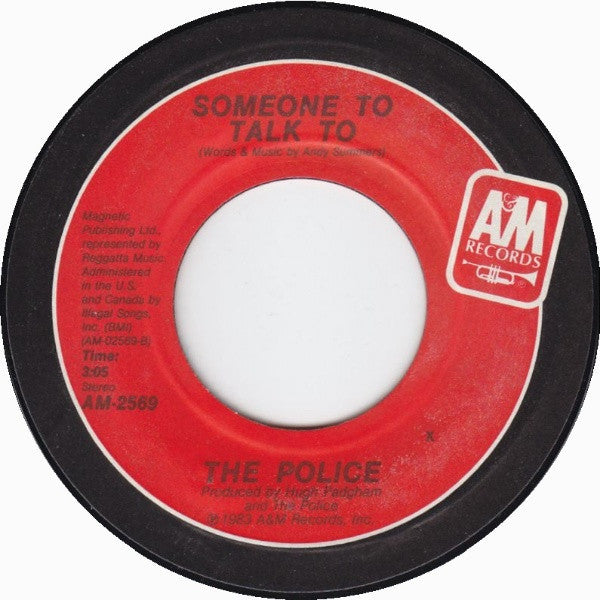 The Police : King Of Pain (7", Single, Styrene, X -)