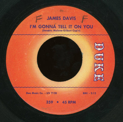 James "Thunderbird" Davis : I'm Gonna Tell It On You (7", Single)
