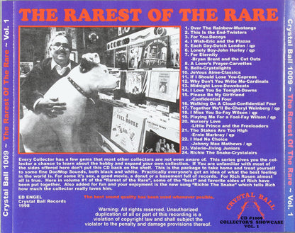 Various : The Rarest Of The Rare - Vol. 1 (CD, Comp, RE)