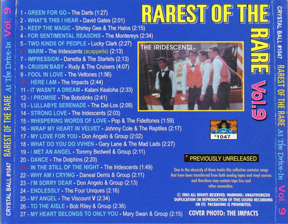 Various : Rarest Of The Rare Vol. 9: At The Drive-In (CD, Comp)