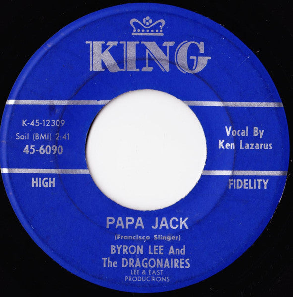Princess Buster And Her Jamaicans / Byron Lee And The Dragonaires : Ten Commandments (From Woman To Man) / Papa Jack (7")