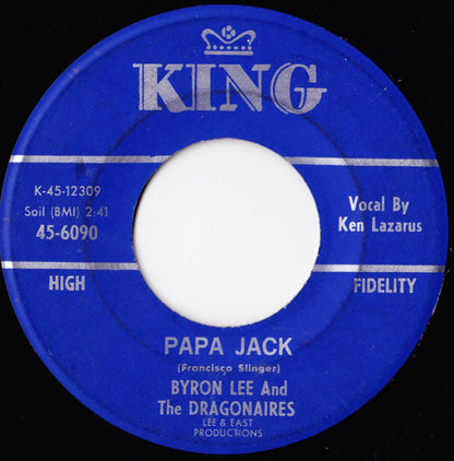 Princess Buster And Her Jamaicans / Byron Lee And The Dragonaires : Ten Commandments (From Woman To Man) / Papa Jack (7")