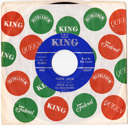Princess Buster And Her Jamaicans / Byron Lee And The Dragonaires : Ten Commandments (From Woman To Man) / Papa Jack (7")