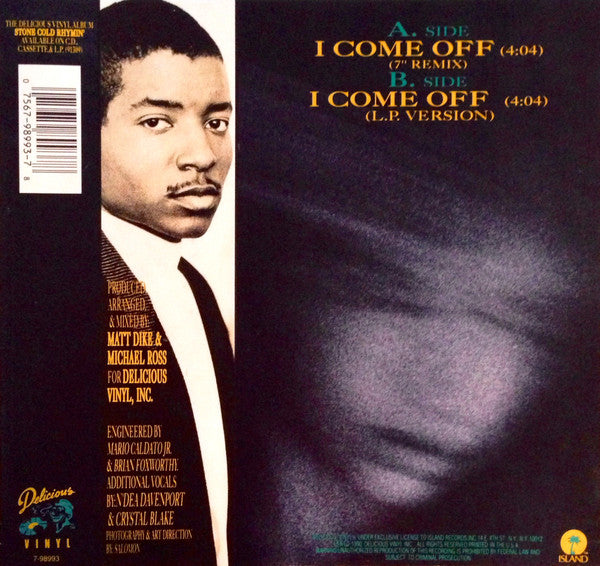 Young MC : I Come Off (7", Single)