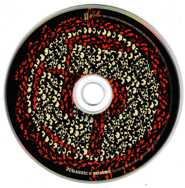 Jurassic 5 : Power In Numbers (CD, Album)
