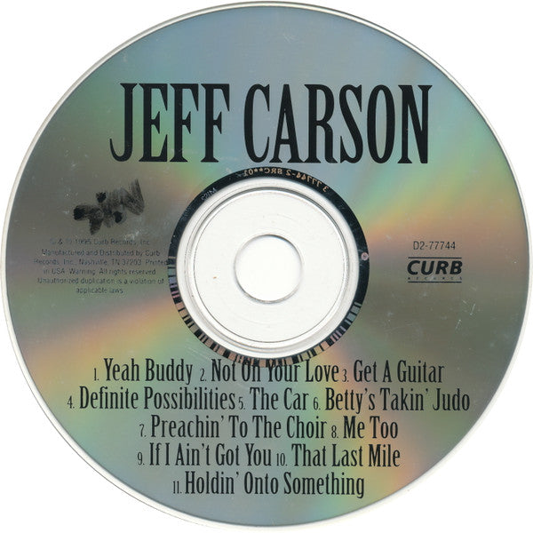 Jeff Carson : Jeff Carson (CD, Album)