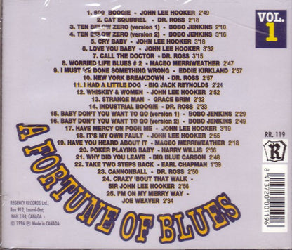 Various : A Fortune Of Blues Vol. 1 (CD, Comp)