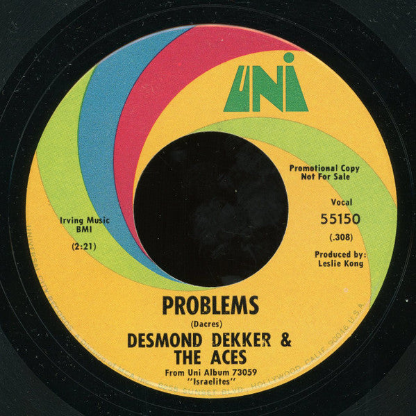 Desmond Dekker & The Aces : It Mek (7", Promo)