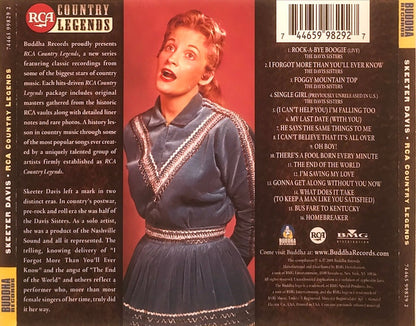Skeeter Davis : RCA Country Legends (CD, Comp, RM)