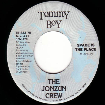 The Jonzun Crew : Space Cowboy / Space Is The Place (7")