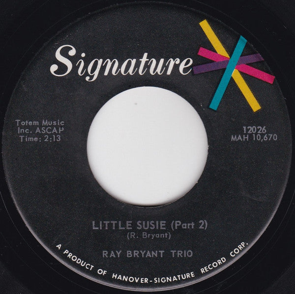 Ray Bryant Trio : Little Susie (7", Single)