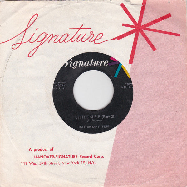 Ray Bryant Trio : Little Susie (7", Single)
