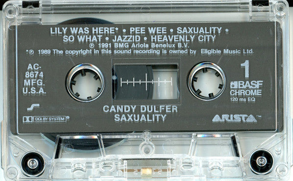 Candy Dulfer : Saxuality (Cass, Album)