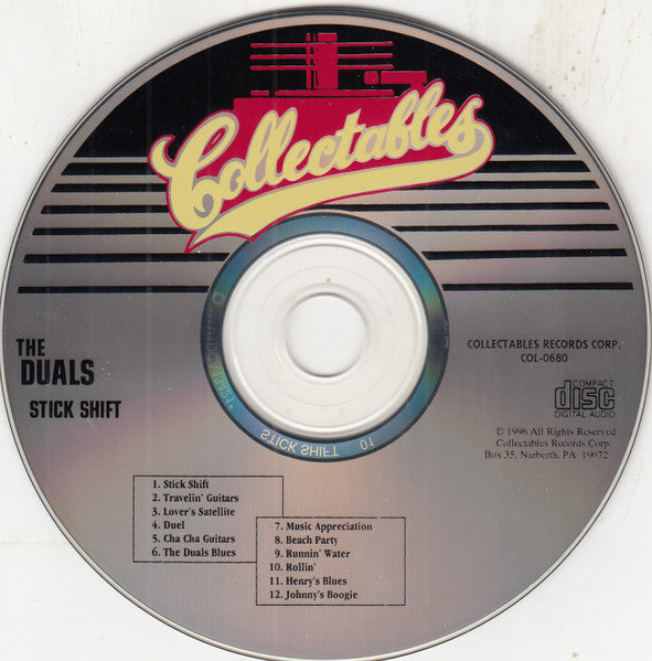 The Duals : Stick Shift (CD, Album)