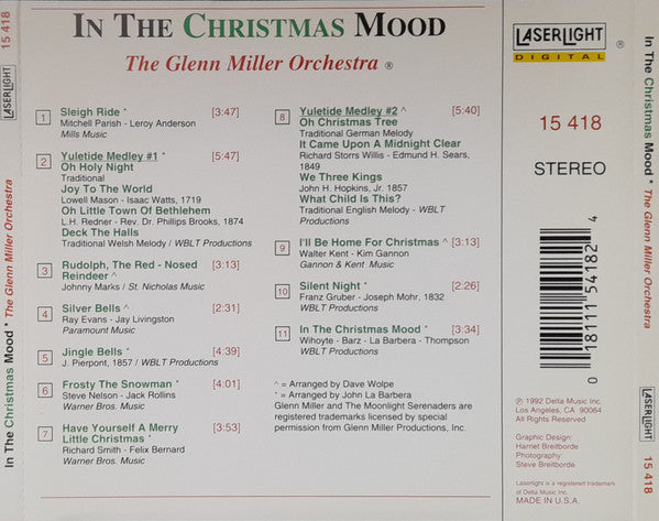 The Glenn Miller Orchestra : In The Christmas Mood (CD, Album)