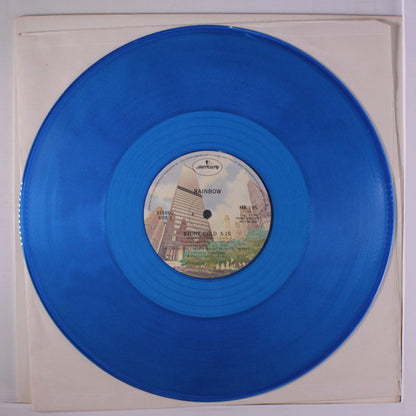 Rainbow : Stone Cold (12", Promo, Blu)