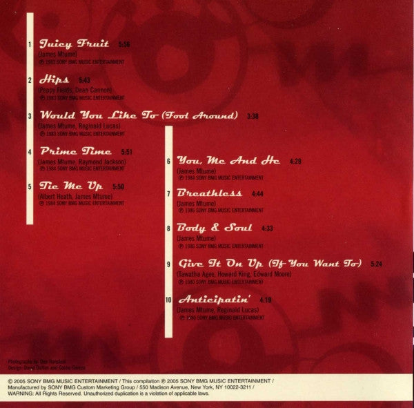 Mtume : Juicy (CD, Comp)