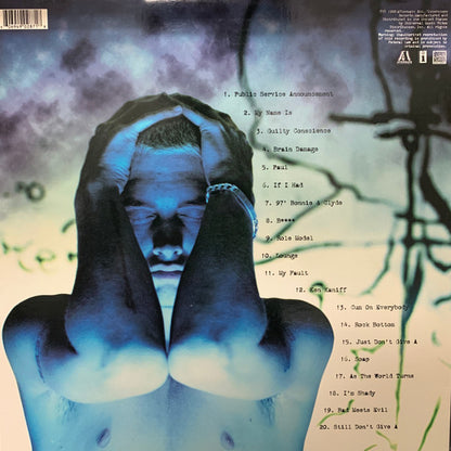 Eminem : The Slim Shady LP (2xLP, Album, Bla)
