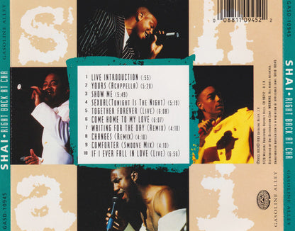 Shai (3) : Right Back At Cha (CD, Album)