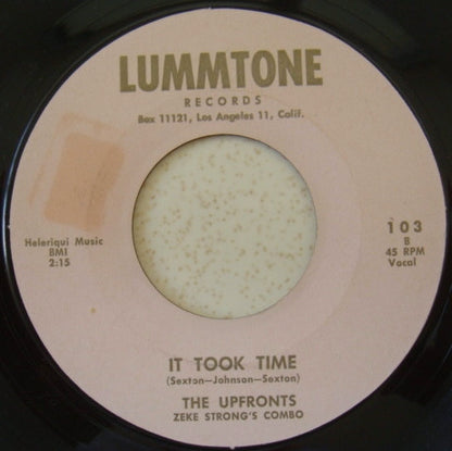 The Upfronts : Benny Lou & The Lion (7", Styrene)