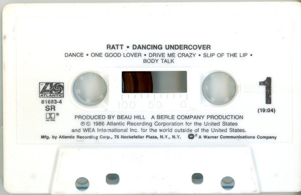 Ratt : Dancing Undercover (Cass, Album, SR,)