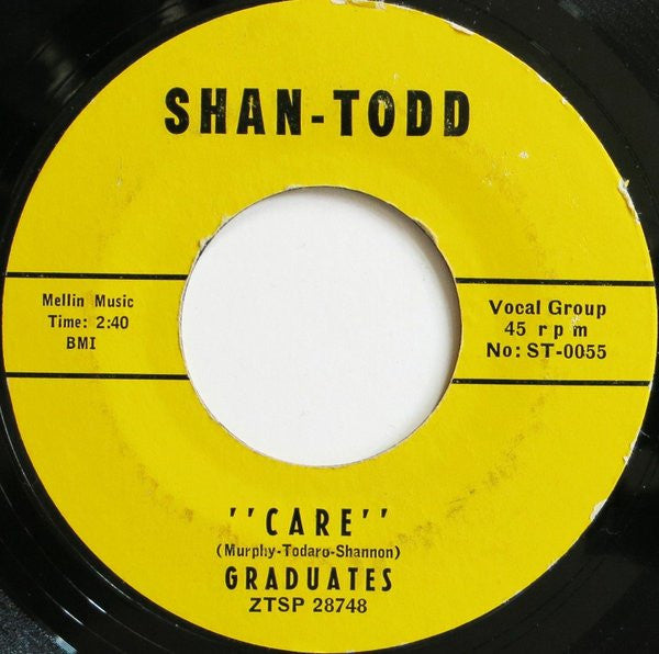 Graduates : Ballad Of A Girl And Boy (7", Mono, Styrene)