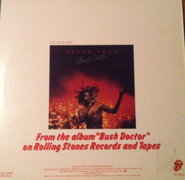 Peter Tosh : (You Got To Walk And) Don't Look Back (12")