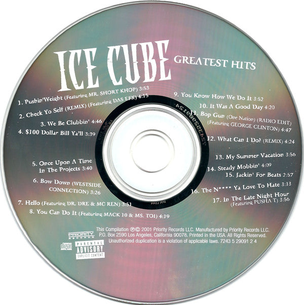 Ice Cube : Greatest Hits (CD, Comp)