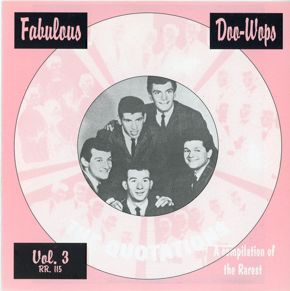 Various : Fabulous Doo-Wops Volume 3 - A Compilation Of The Rarest (CD, Comp)