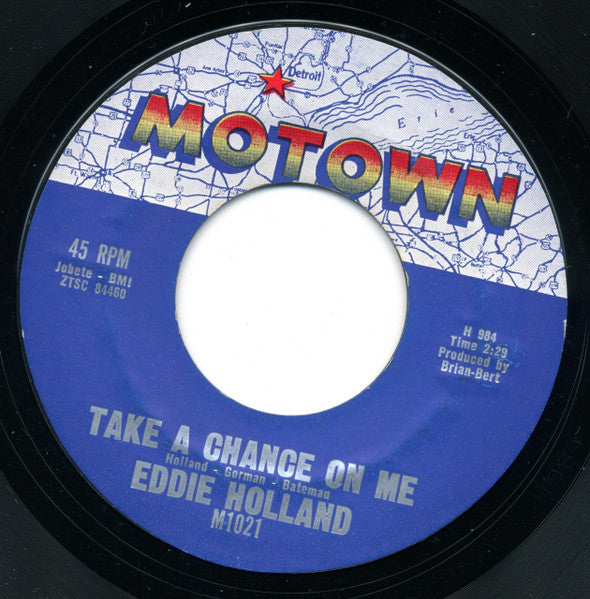 Edward Holland, Jr. : Jamie / Take A Chance On Me (7")