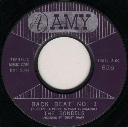 The Rondels : Back Beat No. 1 (7", Styrene)