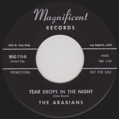 The Arabians (3) : Tear Drops In The Night / Take Me (7", Single)
