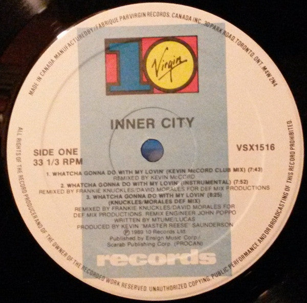 Inner City : Whatcha Gonna Do With My Lovin' (12")