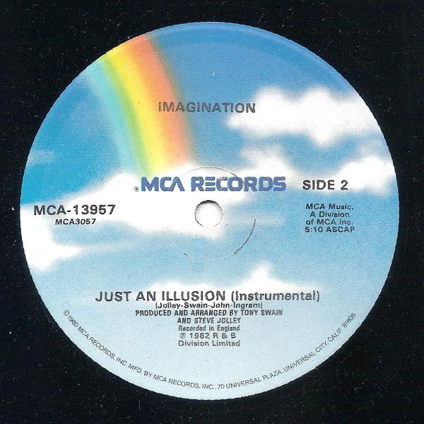 Imagination : Just An Illusion (12", Single, Glo)